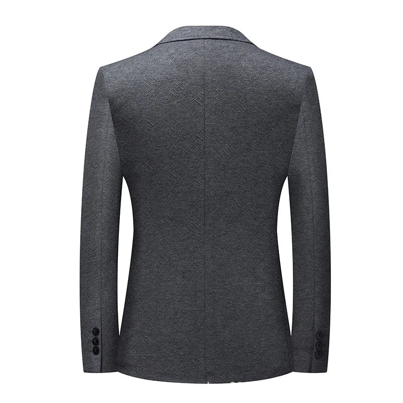 Blazer Masculino Monzatti MZ028 em tecido elástico, moderno e versátil.