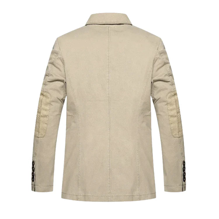 Blazer Masculino Monzatti MZ032 em algodão premium, elegante e versátil.
