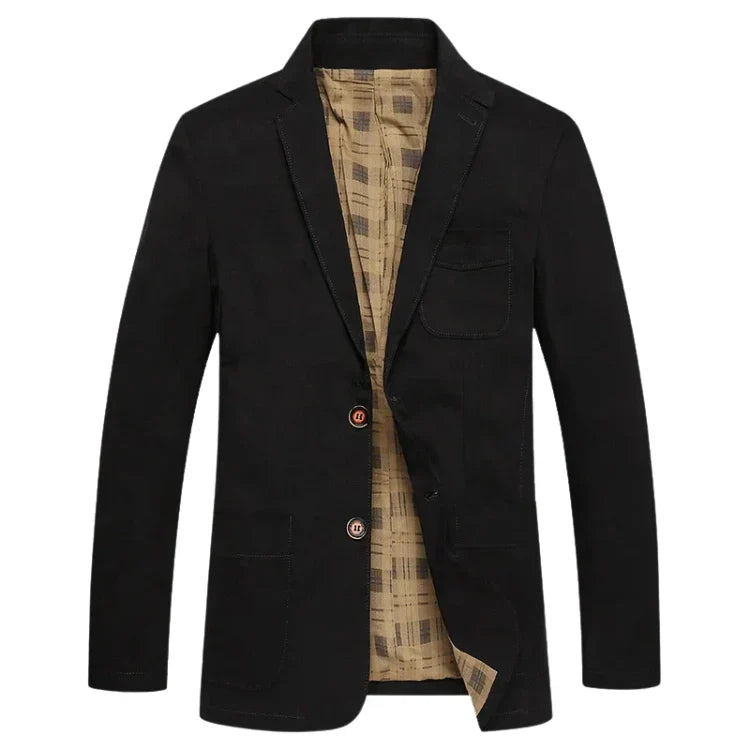 Blazer Masculino Monzatti MZ032 em algodão premium, elegante e versátil.