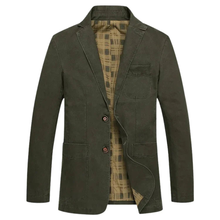Blazer Masculino Monzatti MZ032 em algodão premium, elegante e versátil.