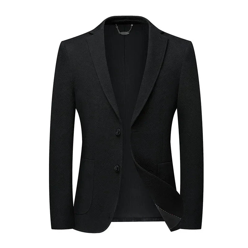 Blazer Masculino Monzatti MZ028 em tecido elástico, moderno e versátil.