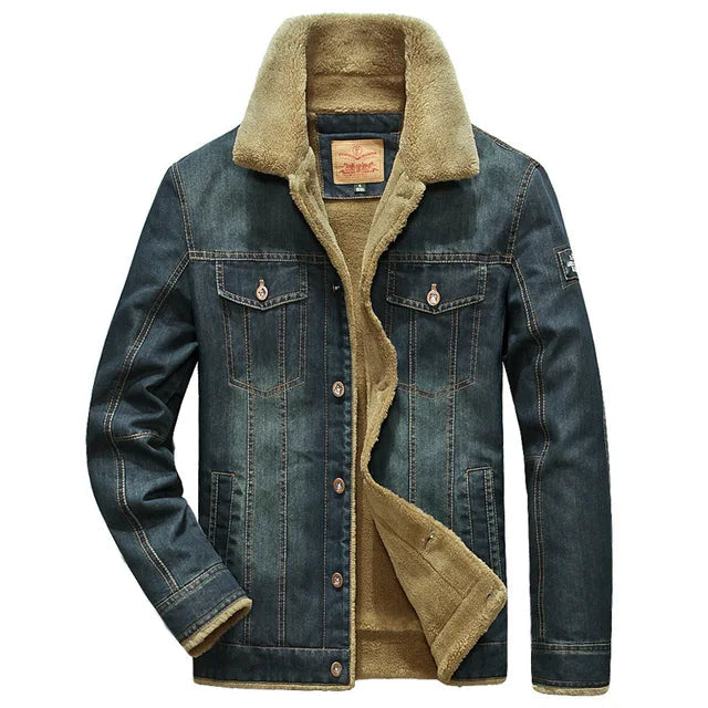 Jaqueta Jeans Masculina Acolchoada Monzatti MZ136 com design moderno e versátil