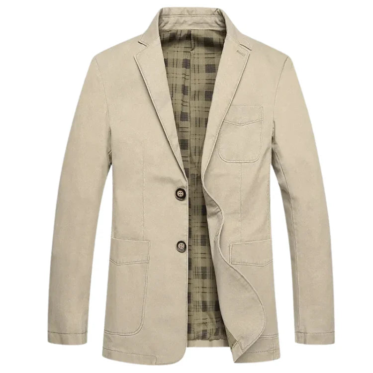 Blazer Masculino Monzatti MZ032 em algodão premium, elegante e versátil.