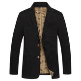 Blazer Masculino Monzatti MZ032 em algodão premium, elegante e versátil.