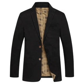 Blazer Masculino Monzatti MZ032 em algodão premium, elegante e versátil.