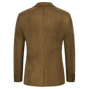 Blazer Masculino Monzatti MZ029 em camurça premium, estilo clássico.