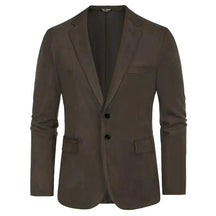 Blazer Masculino Monzatti MZ029 em camurça premium, estilo clássico.