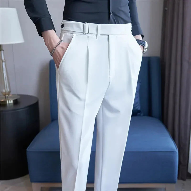 Calça de Alfaiataria Masculina Monzatti MZ208 em tecido premium