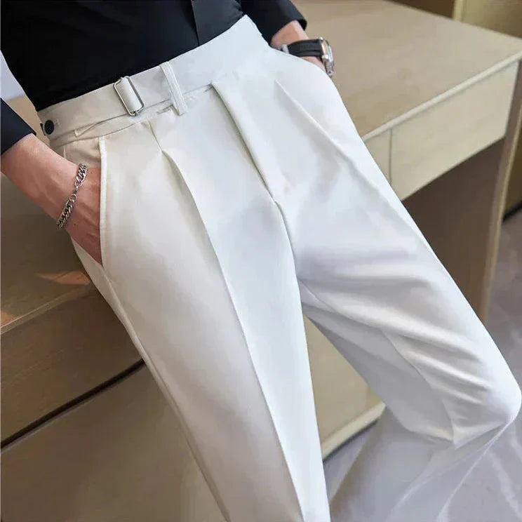 Calça de Alfaiataria Masculina Monzatti MZ208 em tecido premium