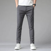 Calça Social Masculina Monzatti MZ067 em tecido premium, corte slim fit.