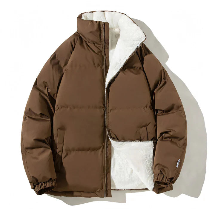 Jaqueta Bobojaco Masculina Monzatti MZ157 em fundo neutro, destacando seu design elegante e versátil.
