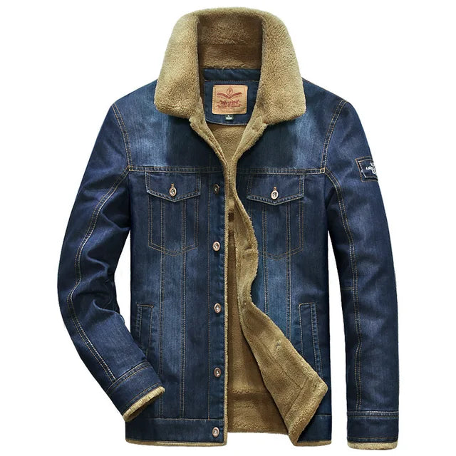 Jaqueta Jeans Masculina Acolchoada Monzatti MZ136 com design moderno e versátil