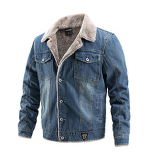 Jaqueta Jeans Masculina Monzatti MZ142 com interior forrado e design moderno.
