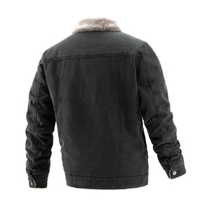 Jaqueta Jeans Masculina Monzatti MZ142 com interior forrado e design moderno.