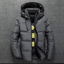Jaqueta Masculina Puffer Monzatti MZ161 em poliéster com forro acolchoado.