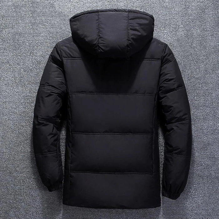 Jaqueta Masculina Puffer Monzatti MZ161 em poliéster com forro acolchoado.