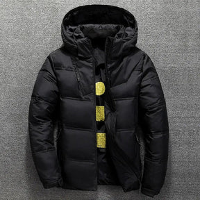 Jaqueta Masculina Puffer Monzatti MZ161 em poliéster com forro acolchoado.