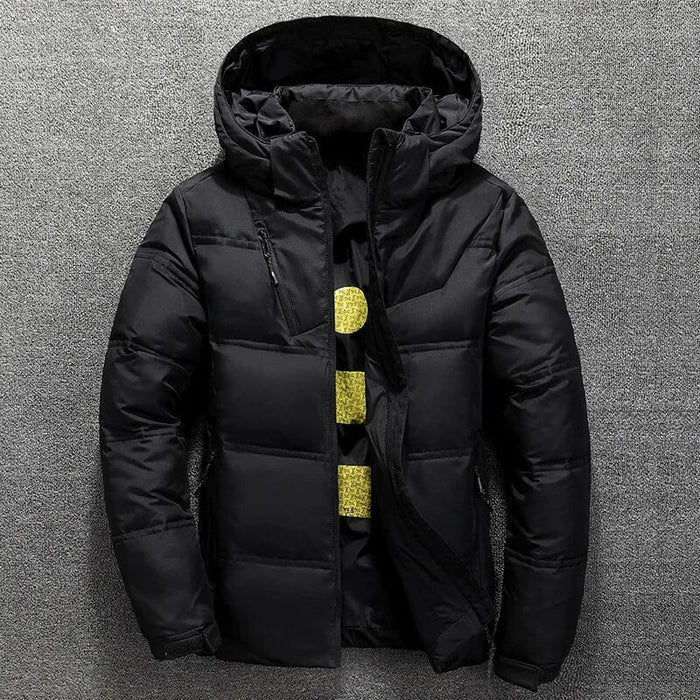 Jaqueta Masculina Puffer Monzatti MZ161 em poliéster com forro acolchoado.