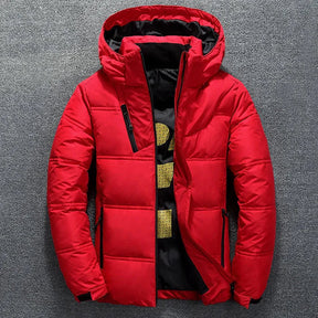 Jaqueta Masculina Puffer Monzatti MZ161 em poliéster com forro acolchoado.